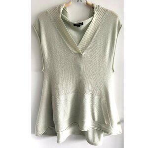 Aritza Plush Cashmere Tunic With Hoodie Sz S